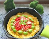 カニカマで中華なオープンオムレツ♡作り方6写真