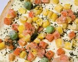 マヨネーズ&野菜ミックス☆トースト作り方2写真
