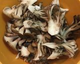 蓮根と厚揚げの胡麻だれ煮・大葉風味作り方3写真