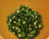 蓮根と厚揚げの胡麻だれ煮・大葉風味作り方4写真
