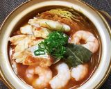 たらとえびのトマト煮込み作り方4写真
