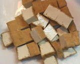 蓮根と厚揚げの胡麻だれ煮・大葉風味作り方5写真