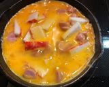 コンビニ食材で☆スキレットチーズオムレツ作り方9写真