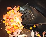簡単カルボナーラうどん♡♡作り方4写真