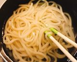 簡単カルボナーラうどん♡♡作り方7写真