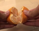 みかんを5秒でむく方法^ ^和歌山むき作り方2写真