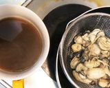 牡蠣の炊き込みご飯作り方3写真