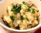 牡蠣の炊き込みご飯作り方6写真