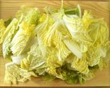 旬を味わう＊たっぷり白菜の優しい煮物＊作り方1写真