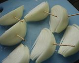 新玉ねぎの青のり揚げ作り方1写真
