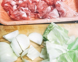 簡単！普通の 豚肉の生姜焼き作り方1写真