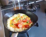 エジプト・ナイルで毎日食べたオムレツ作り方5写真