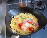 エジプト・ナイルで毎日食べたオムレツ作り方7写真