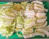お手軽ヘルシー♪豚肉と白菜の酒蒸し作り方1写真