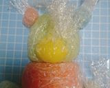 サランラップだよ♪『たぶんくま♡』弁当作り方5写真