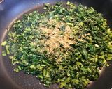 ご飯に合う！！小蕪の葉を炒めたやつ。作り方4写真