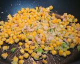 子供に大好評✨梅風味ツナクリーム炒飯作り方2写真