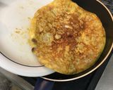 余りパスタのスパニッシュオムレツ作り方9写真
