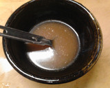 簡単昼食　白菜しめじ豚肉の牡蠣油炒め丼作り方3写真