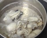 卵あんかけ牡蠣うどん作り方1写真