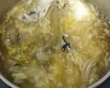 卵あんかけ牡蠣うどん作り方5写真