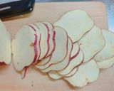 パリパリ！のり塩味のさつまいもフライ作り方1写真