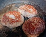 ひき肉だけのハンバーグステーキ作り方6写真