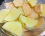 さば缶 みそ煮deトマトとお芋のチーズ焼作り方1写真
