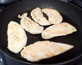 鶏ささみのソテー◇オリーブ＆ケイパーで作り方5写真
