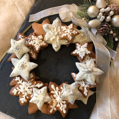 ジンジャーブレッド♡クリスマスリース by TheBS_Club 【クックパッド