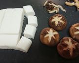 爽やか！はんぺんと椎茸のゆず風味すまし汁作り方2写真