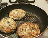 ひじき入り、あんかけ豆腐ハンバーグ作り方5写真
