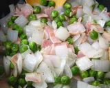 グリンピースと新玉ねぎのサッと煮作り方4写真