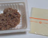 納豆のかさまし（スライスチーズ編）作り方2写真