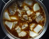 牛バラと大根の煮込み作り方5写真