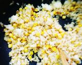 簡単！節約！コーンのバター醤油チャーハン作り方6写真