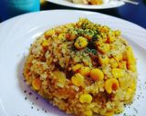 簡単！節約！コーンのバター醤油チャーハン作り方7写真