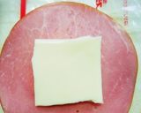 ♡ハムとチーズのミルフィーユピカタ♡作り方2写真