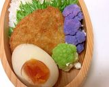 コロッケ弁当 クリスマス弁当 詰め方作り方3写真