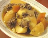圧力鍋で新じゃが肉じゃが作り方3写真
