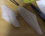 ウスバハギのお刺身作り方3写真