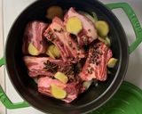 花椒香るスペアリブの中華風煮込み作り方2写真