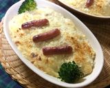 中華の素で作る、ツナとポテトのグラタン作り方10写真