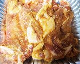 豚味噌漬けと野菜のみぞれ和え作り方2写真