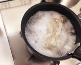 簡単！栄養満点◎鶏肉とごぼうのお吸い物作り方3写真
