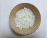 【離乳食中後期】ゆで卵の卵黄で親子丼作り方6写真