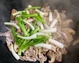 青ネギの肉うどん作り方4写真