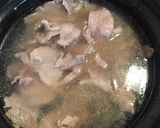 簡単◎豚こま切れでもつ鍋風一人鍋みそ味作り方2写真