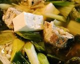 レンジ★さば味噌煮缶で簡単★野菜煮作り方13写真