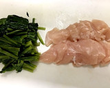 ほうれん草の卵とじ作り方1写真